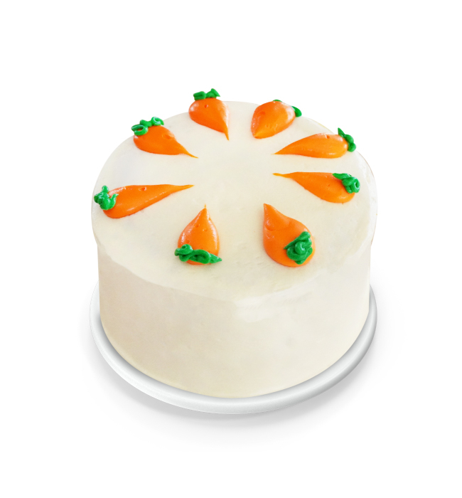 Pastel mini de zanahoria